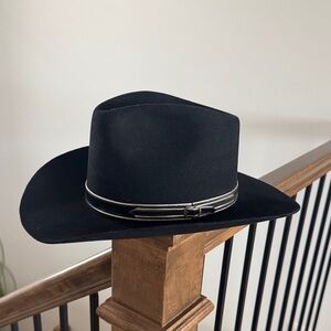 Black Stetson heritage collection 4X hat